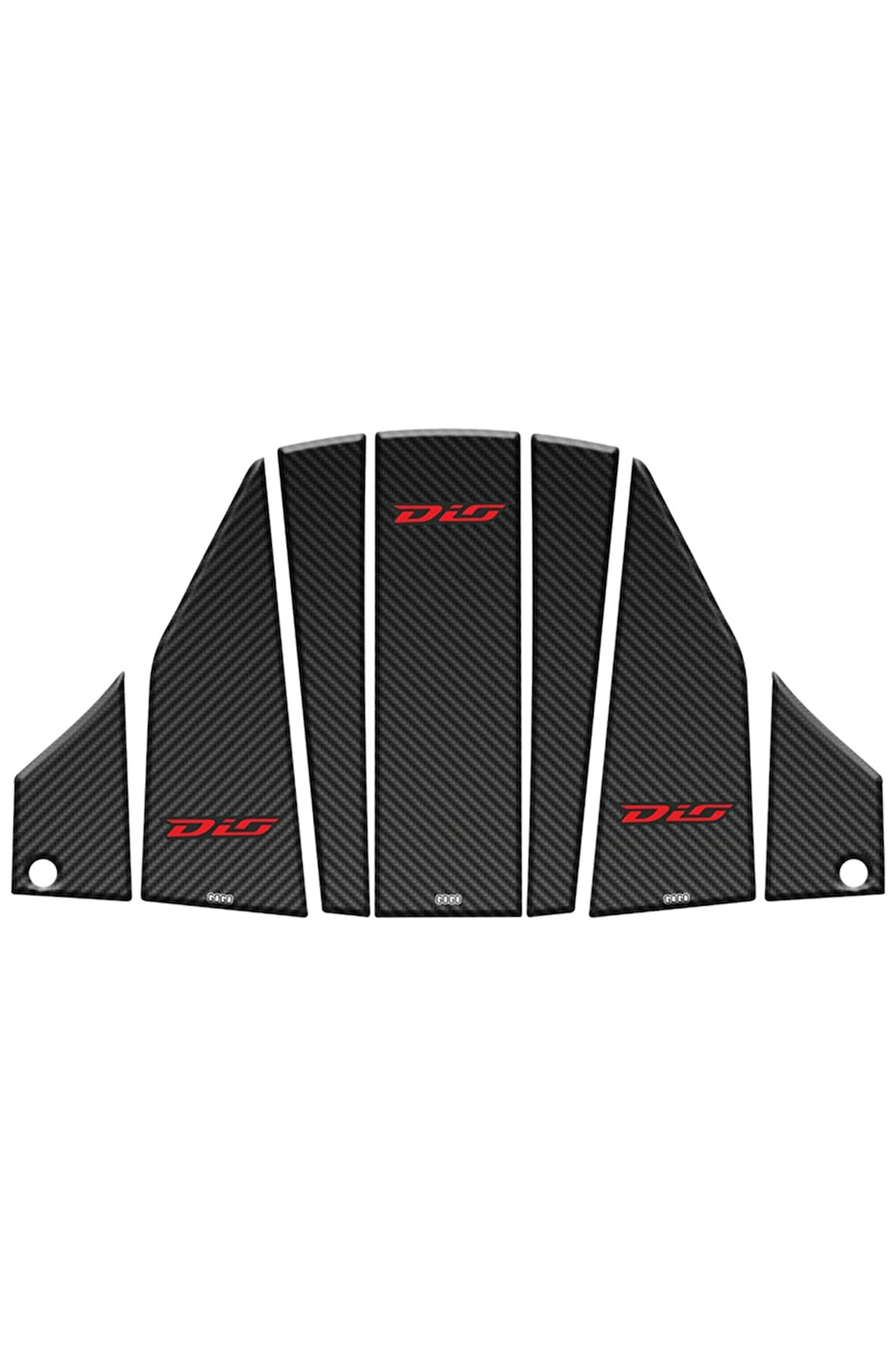 Honda Dio Uyumlu Tank Pad Set 003