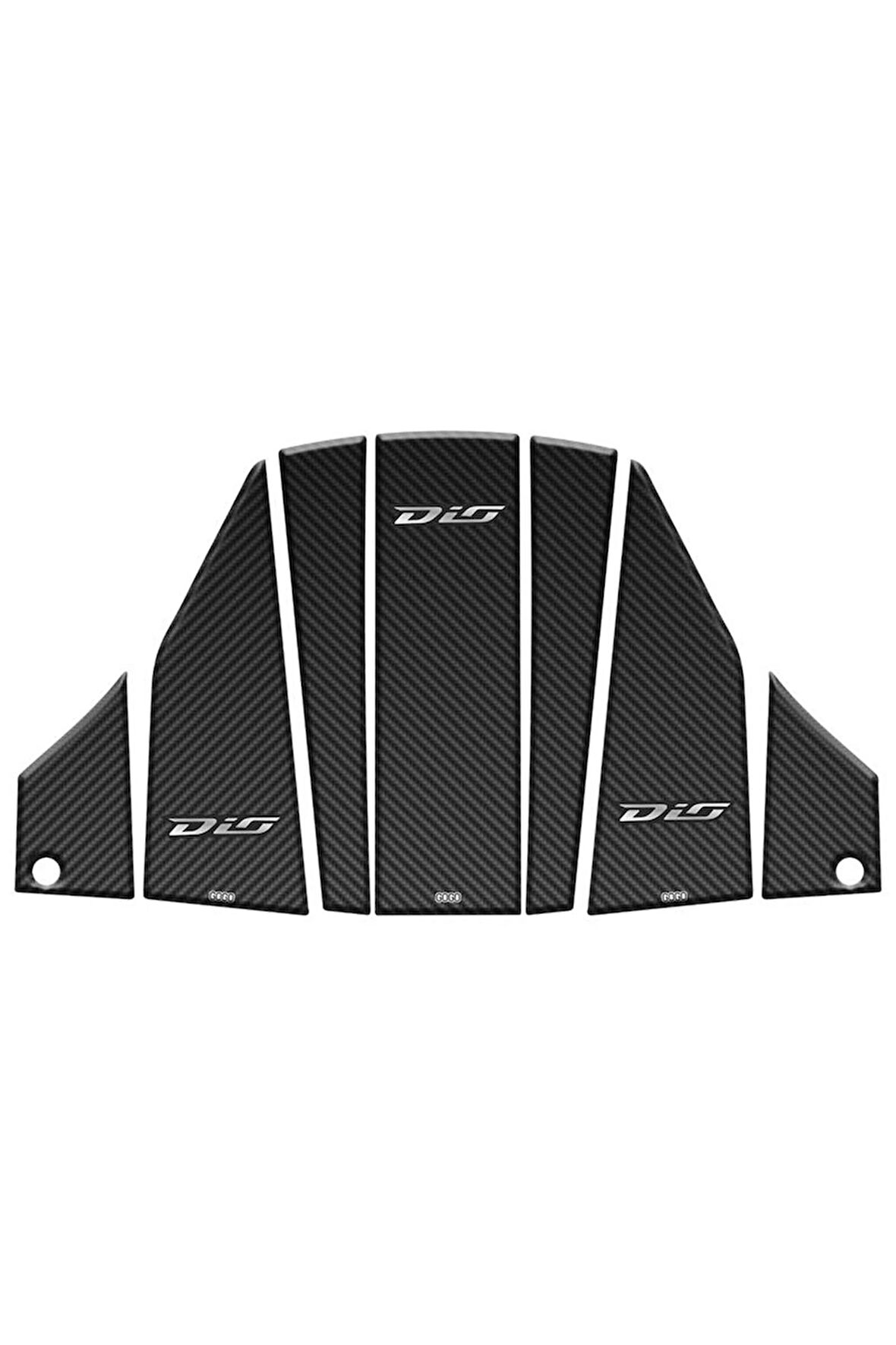 Honda Dio 2021 - 2024 Uyumlu Tank Pad Set 001