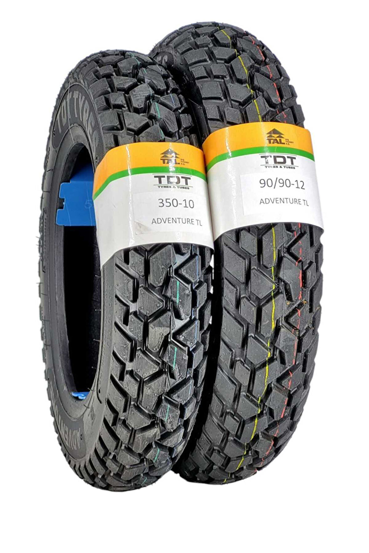 350-10 VE 90/90-12 MOTOSİKLET LASTİĞİ  TL (TUBELESS - DUBLEKS)