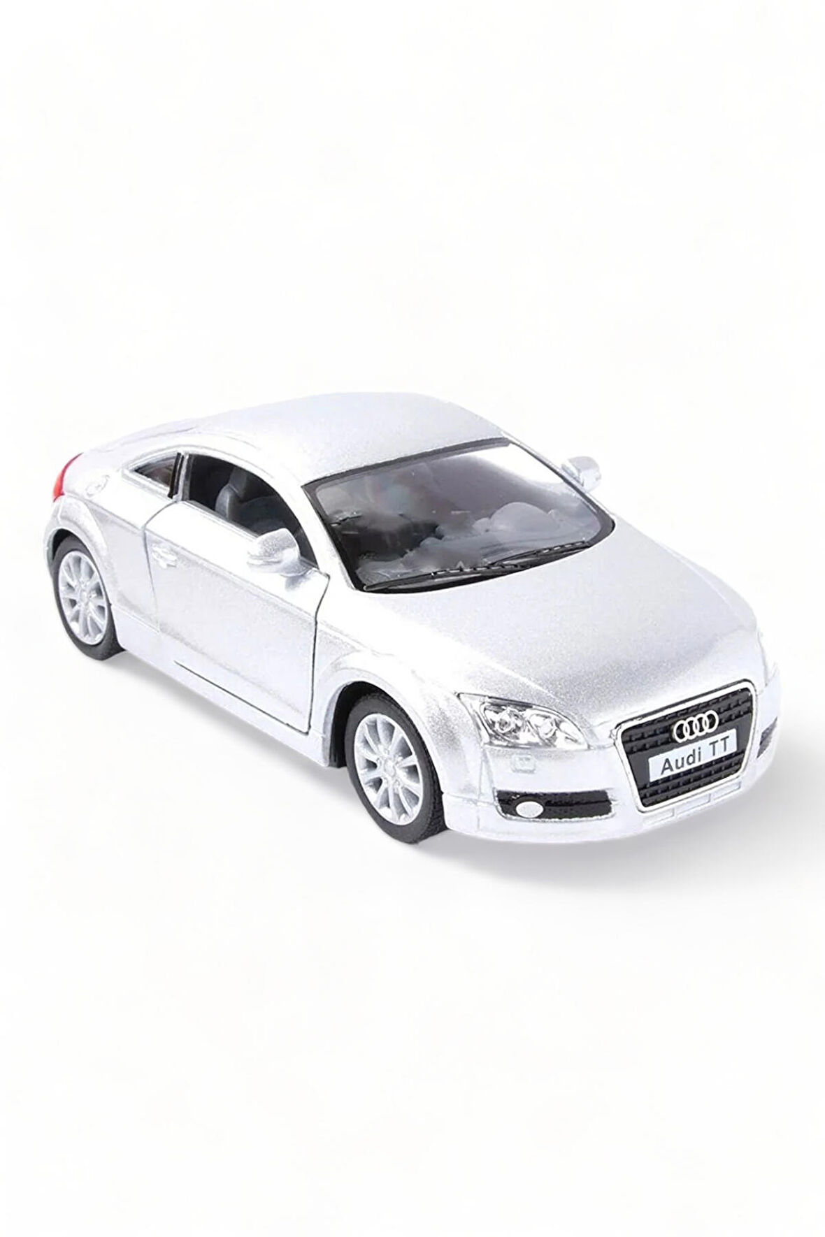 Metal Model Audi Lisanslı Die-Cast Araç 1,36 Çek Bırak Kapı Aç Kapa 2008 Audi  Tt Coupe