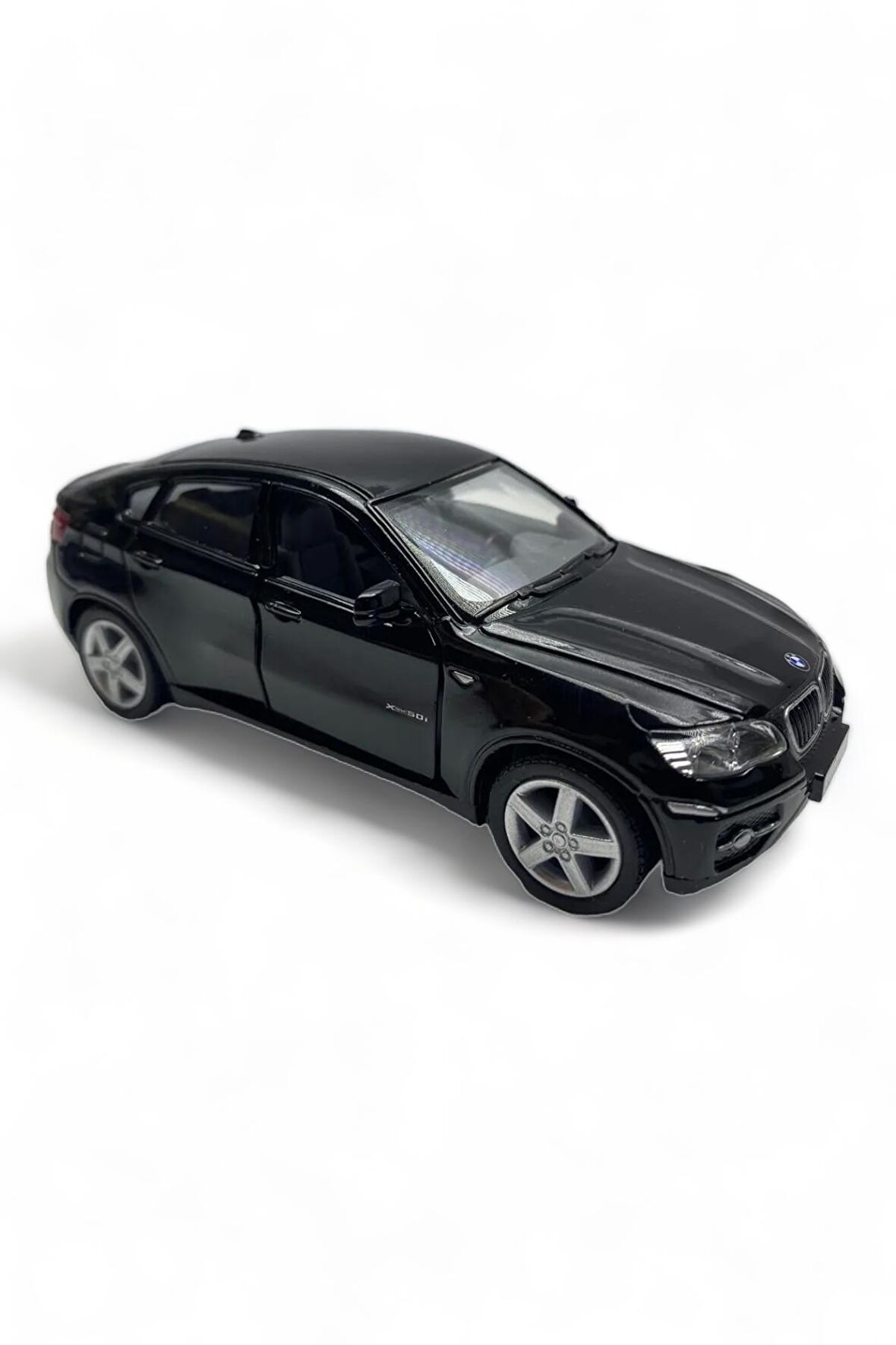 Metal Model BMW Lisanslı Die-Cast Araç 1,36 Çek Bırak Kapı Aç Kapa BMW X6