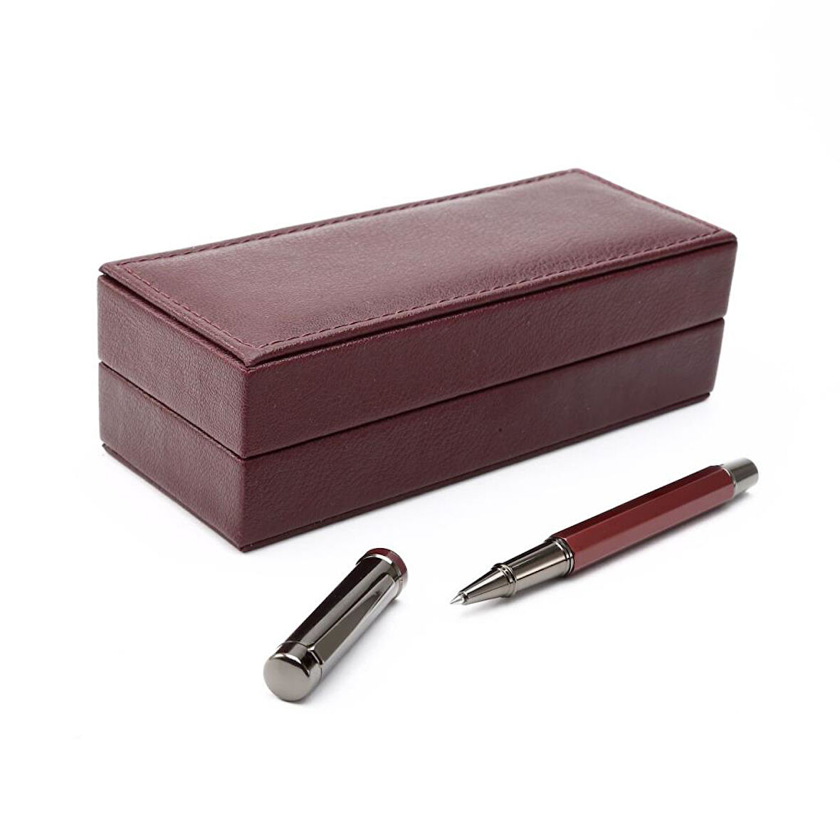 Hediye Kalem Özel Deri Kutulu