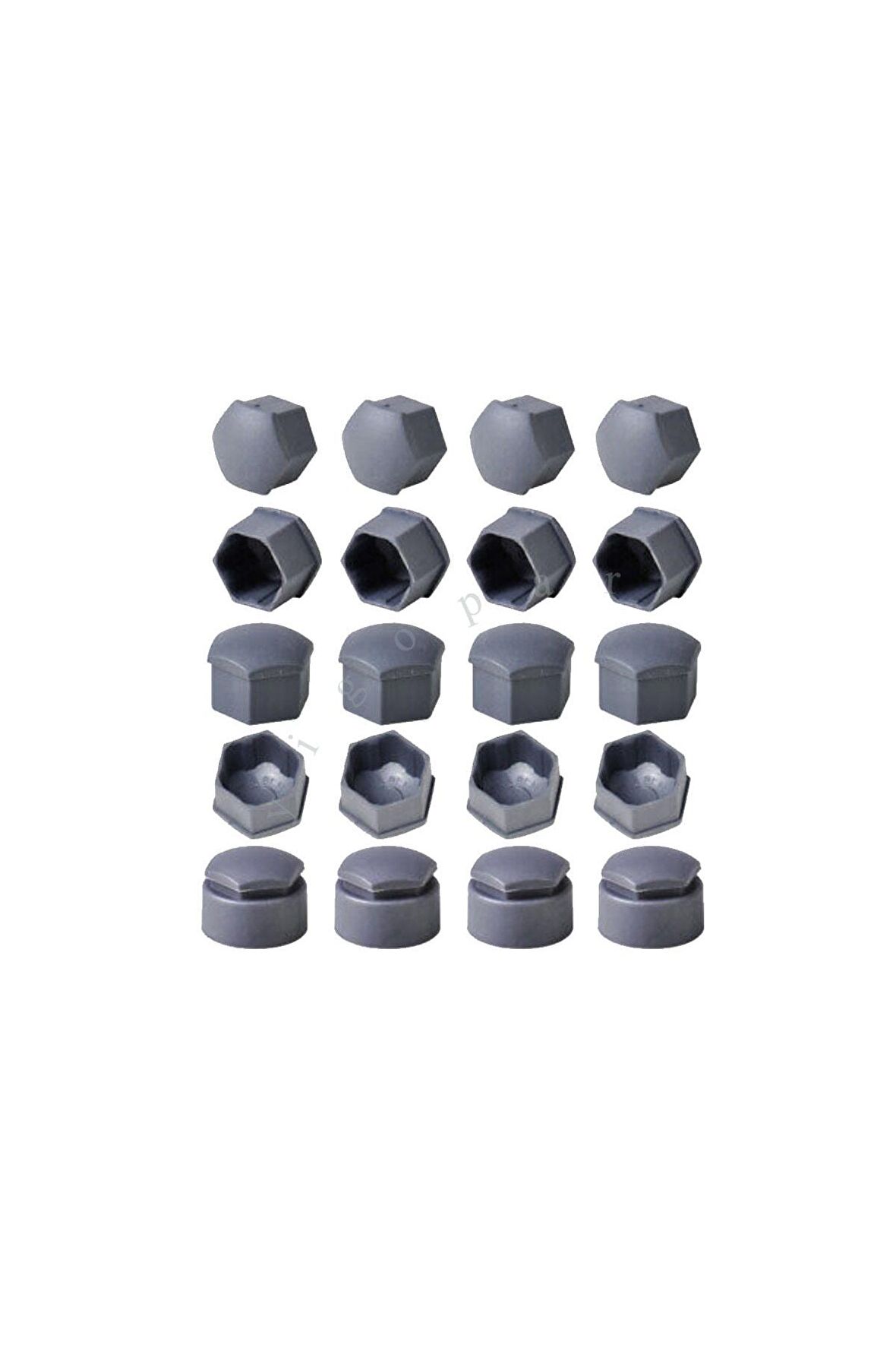 Audı A3 Bijon Kapağı Takım (şifreli Gri) 4f0601173a 1997-2000 Model Arası Araçlara Uyumlu