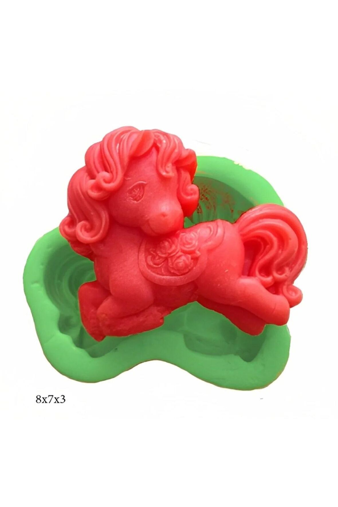 Dekoratif Kenar Şeklinde Silikon Şeker Hamuru Sabun Ve Mum Kalıbı