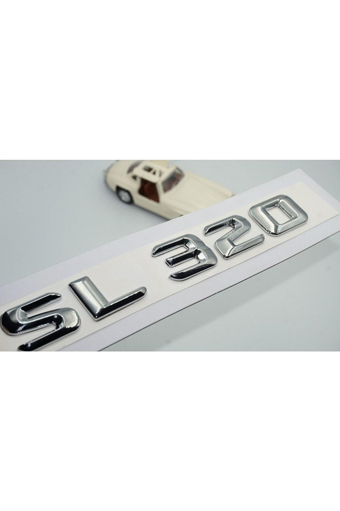 Sl 320 Bagaj Krom Metal 3m 3d Yazı Logo