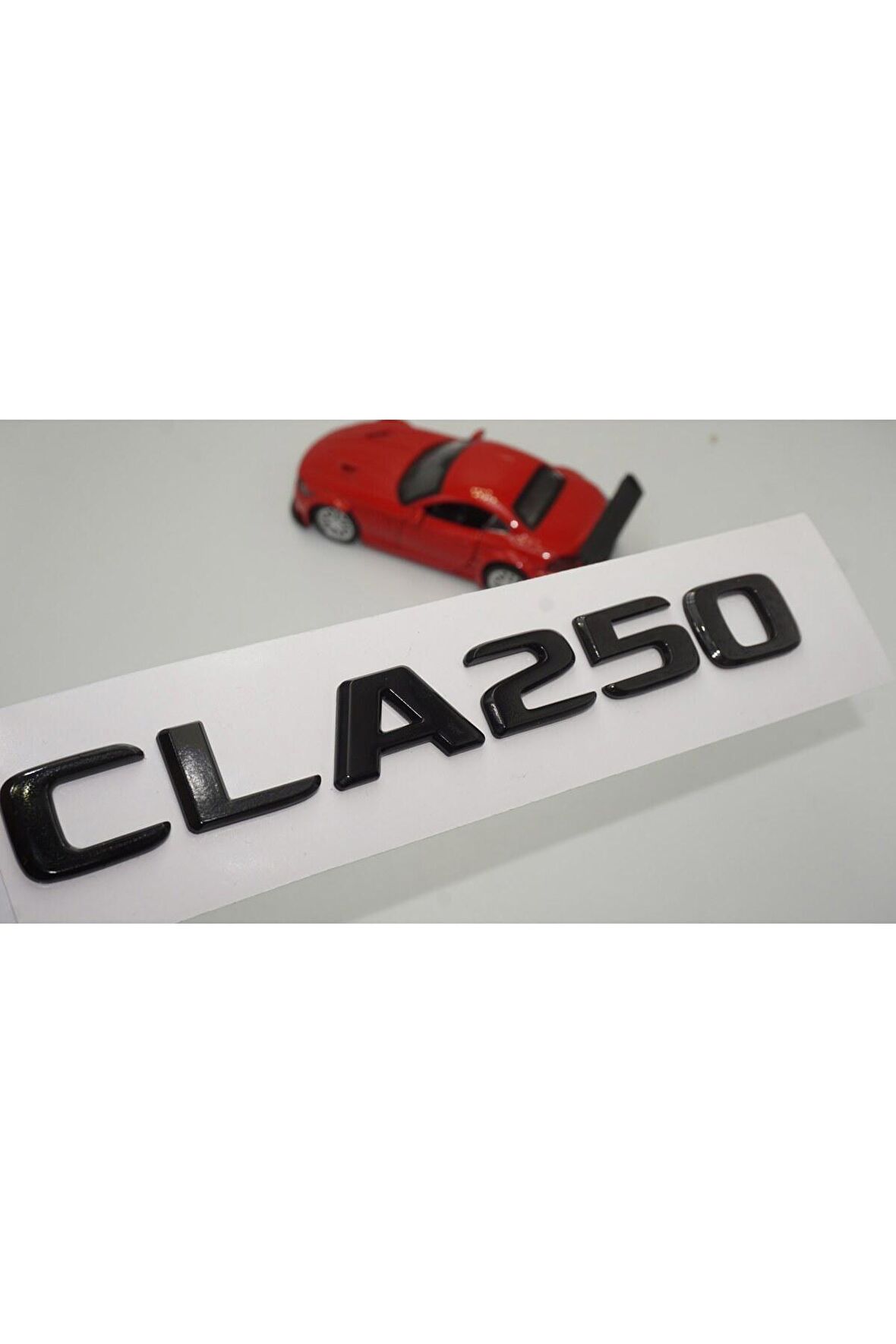 Benz CLA 250 Bagaj Parlak Siyah ABS 3M 3D Yazı Logo