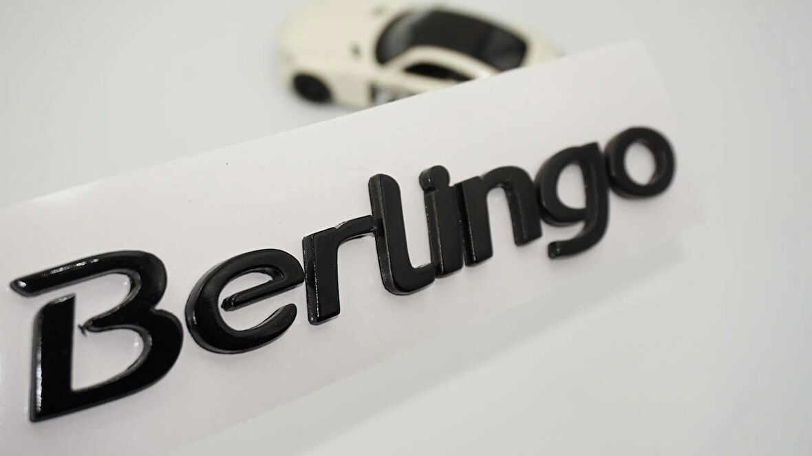 DK Tuning Berlingo Bagaj Siyah ABS Yazı Logo Citroen İle Uyumlu