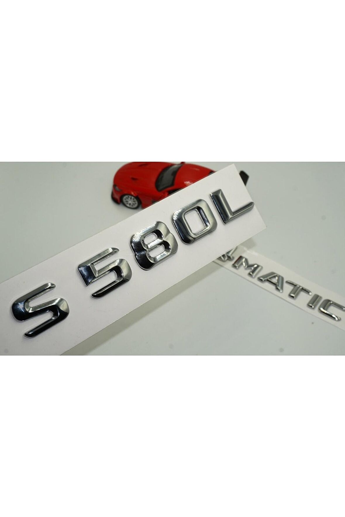 Benz S580l 4matic Maybach Bagaj Krom Metal 3m 3d Yazı Logo