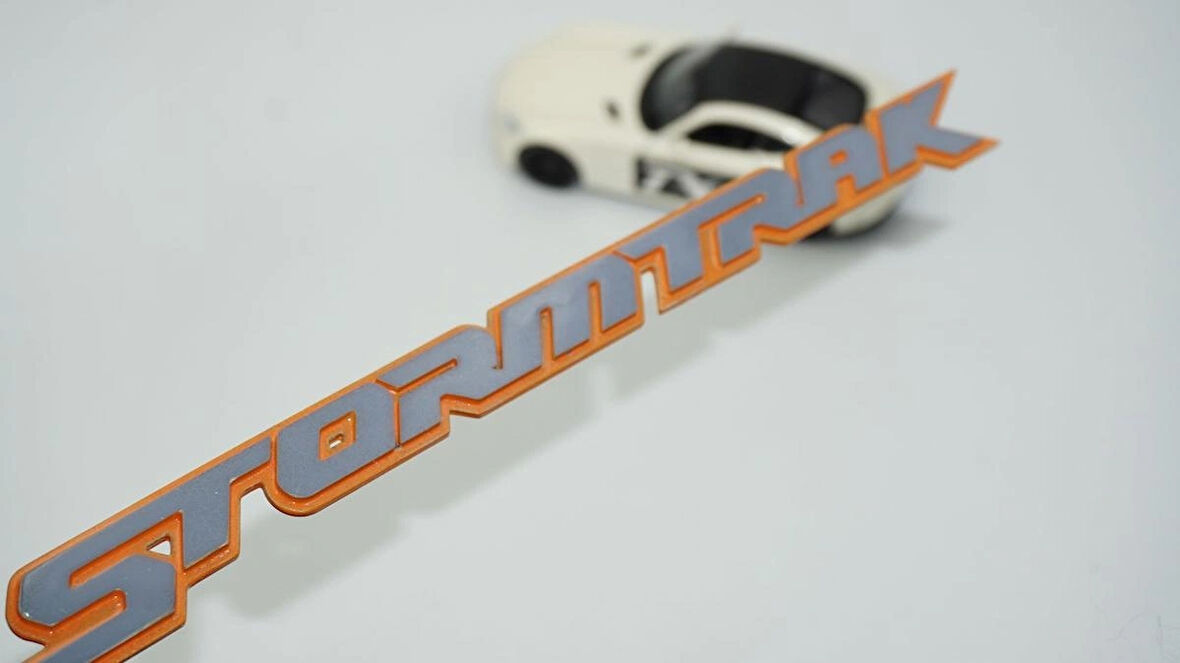 DK Tuning Ranger Stormtrak Bagaj Turuncu Yazı Logo Ford İle Uyumlu