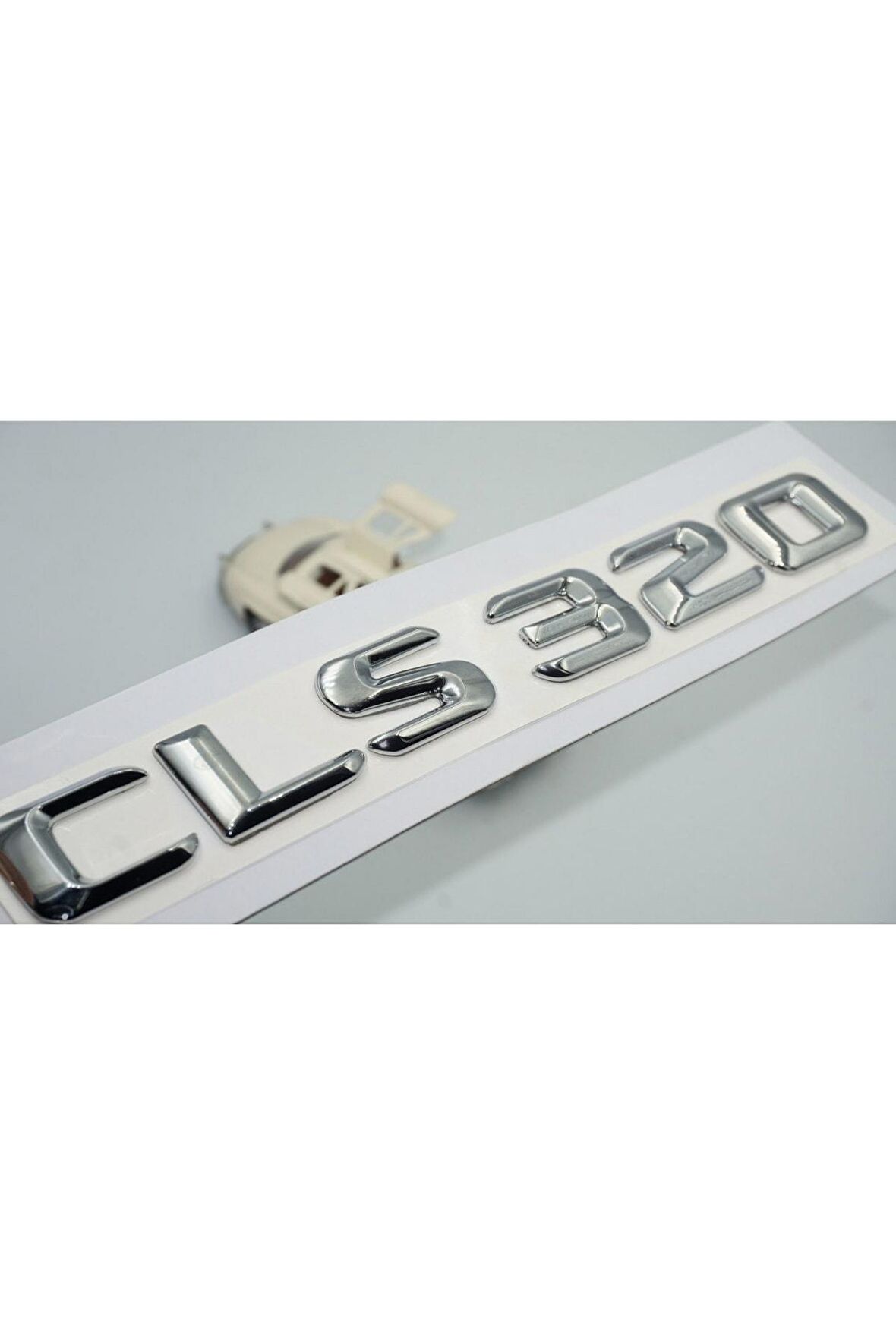 Cls 320 Bagaj Krom Metal 3m 3d Yazı Logo
