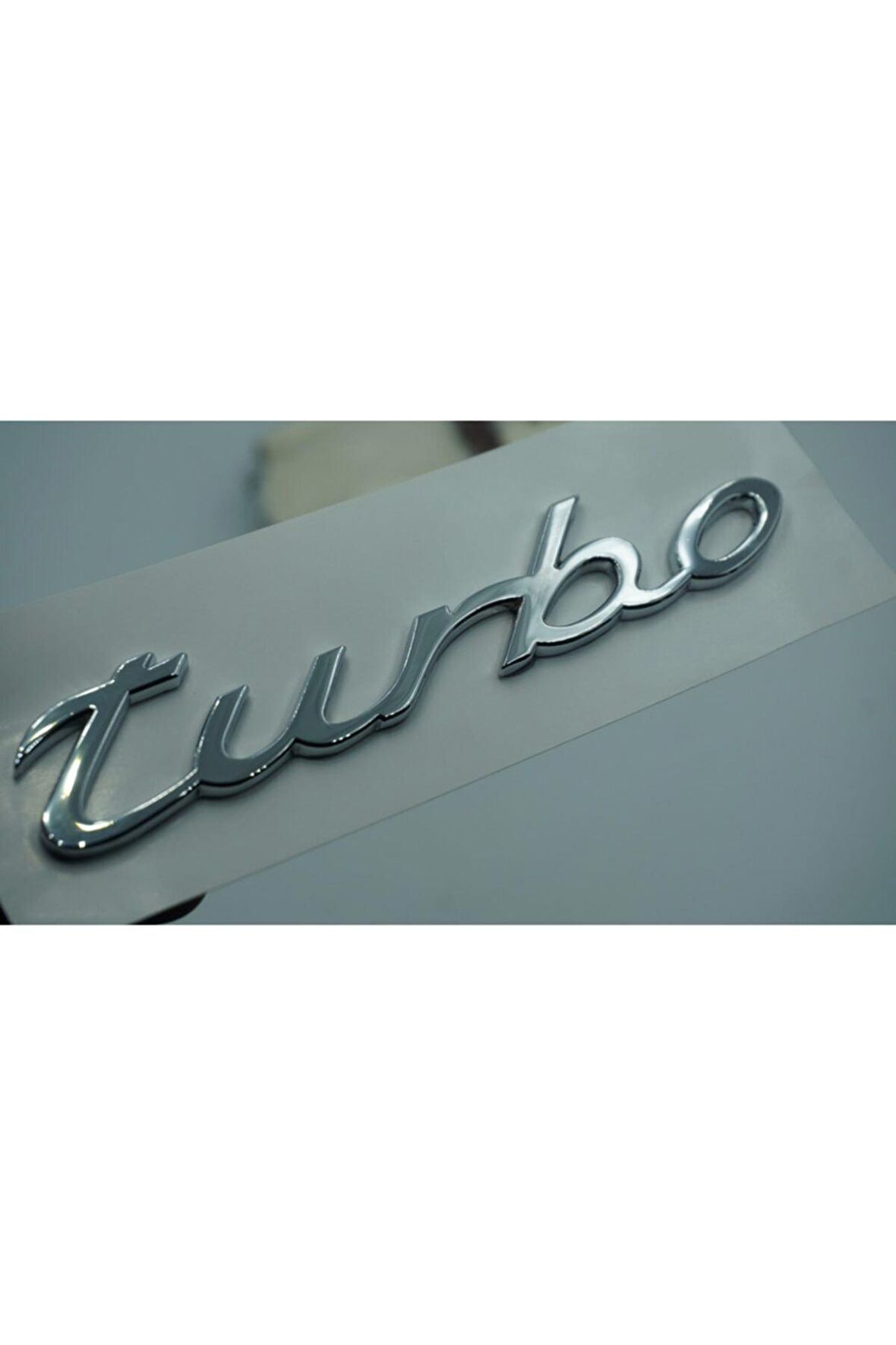 Turbo Orjinal Bagaj Metal Logo Amblem Arma