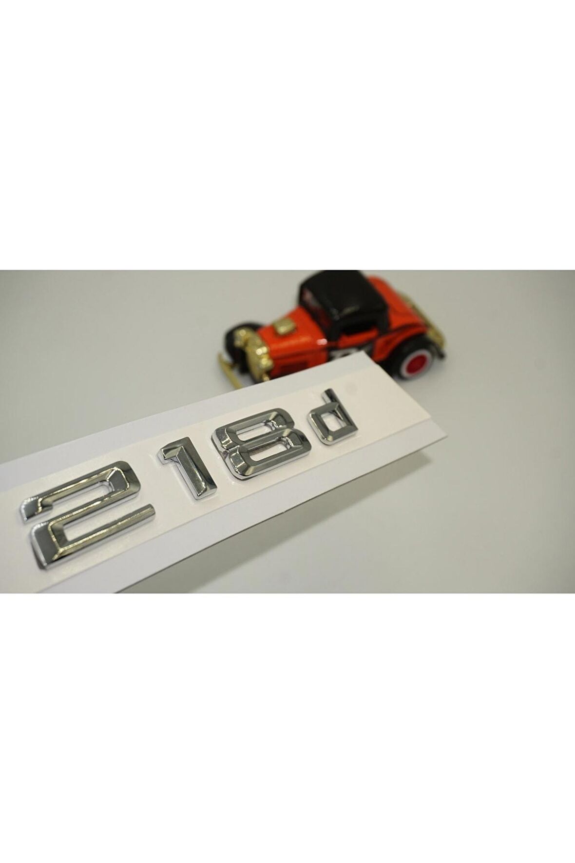 218d Bagaj Krom Metal 3m 3d Yazı Logo Uyumlu