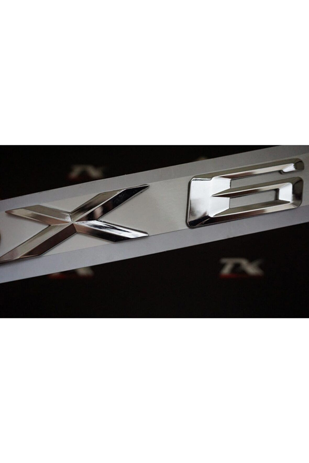 Bmw X6 Bagaj Krom Metal 3m 3d Yazı Logo