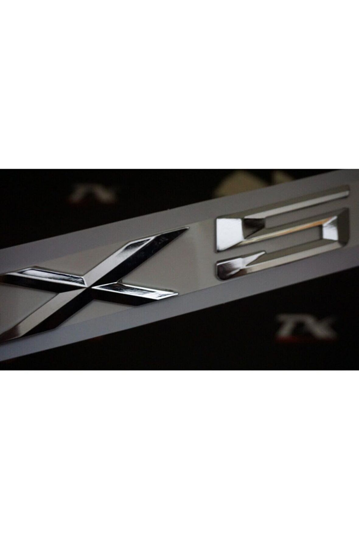 Bmw X5 Bagaj Krom Metal 3m 3d Yazı Logo