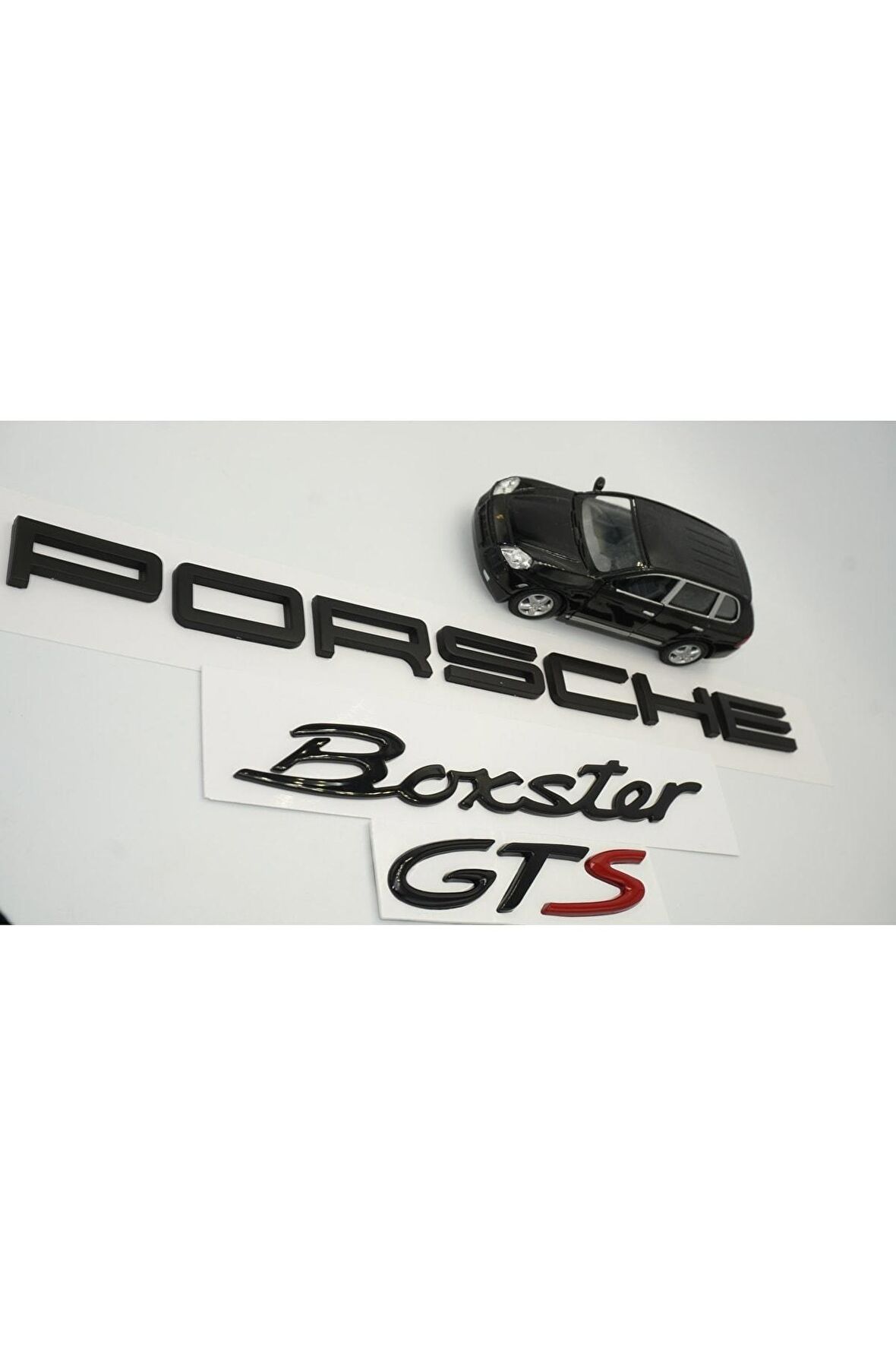 Porsche Boxster Gts Uyumlu Bagaj 3m 3d Abs Yazı Logo Amblem Seti