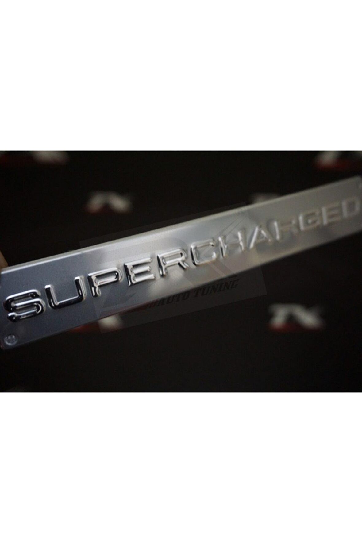 Range Rover Evoque Supercharged Bagaj Yazı Logo Oem Ürün