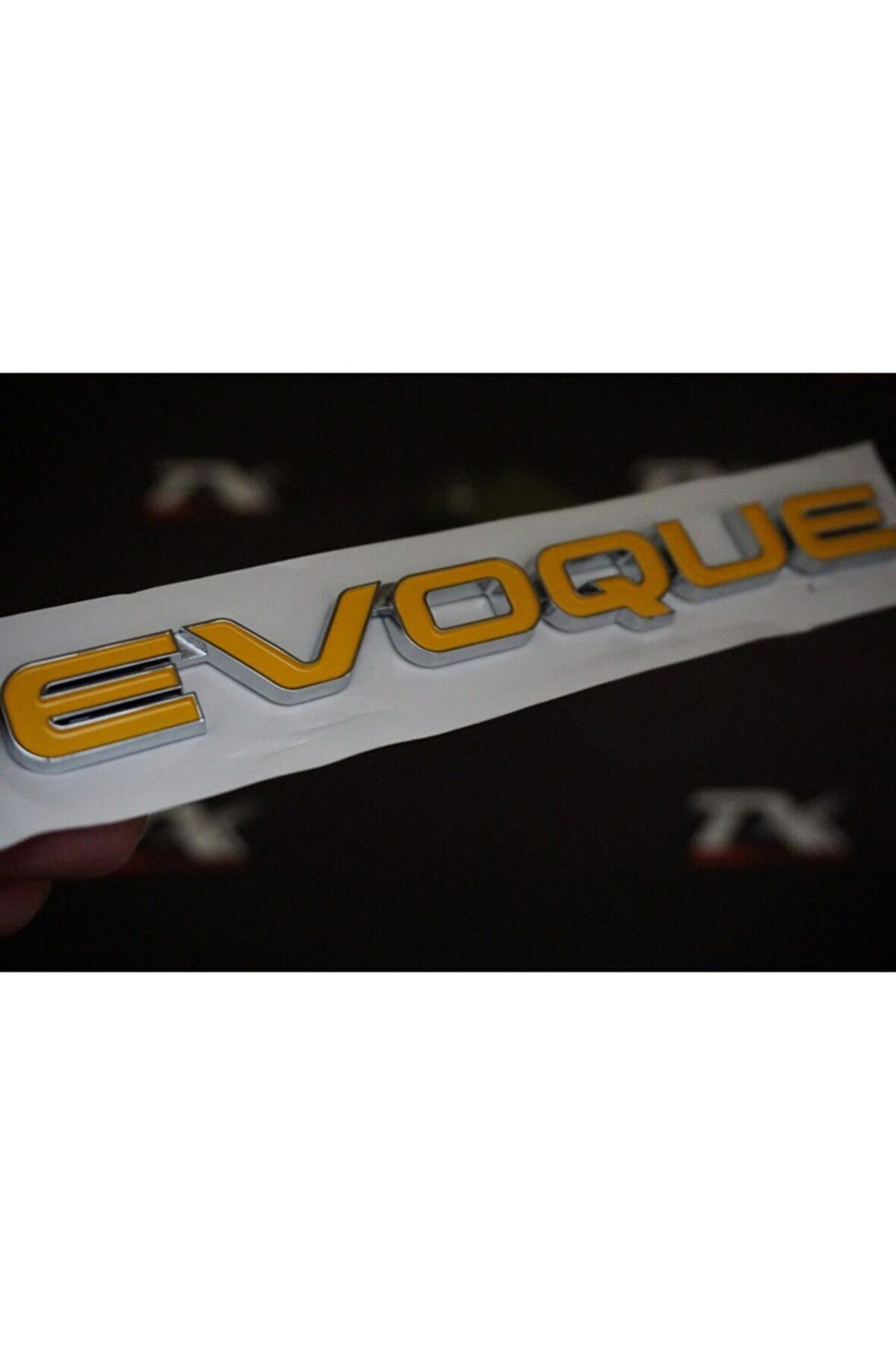Range Rover Evoque Bagaj 3m 3d Logo Amblem