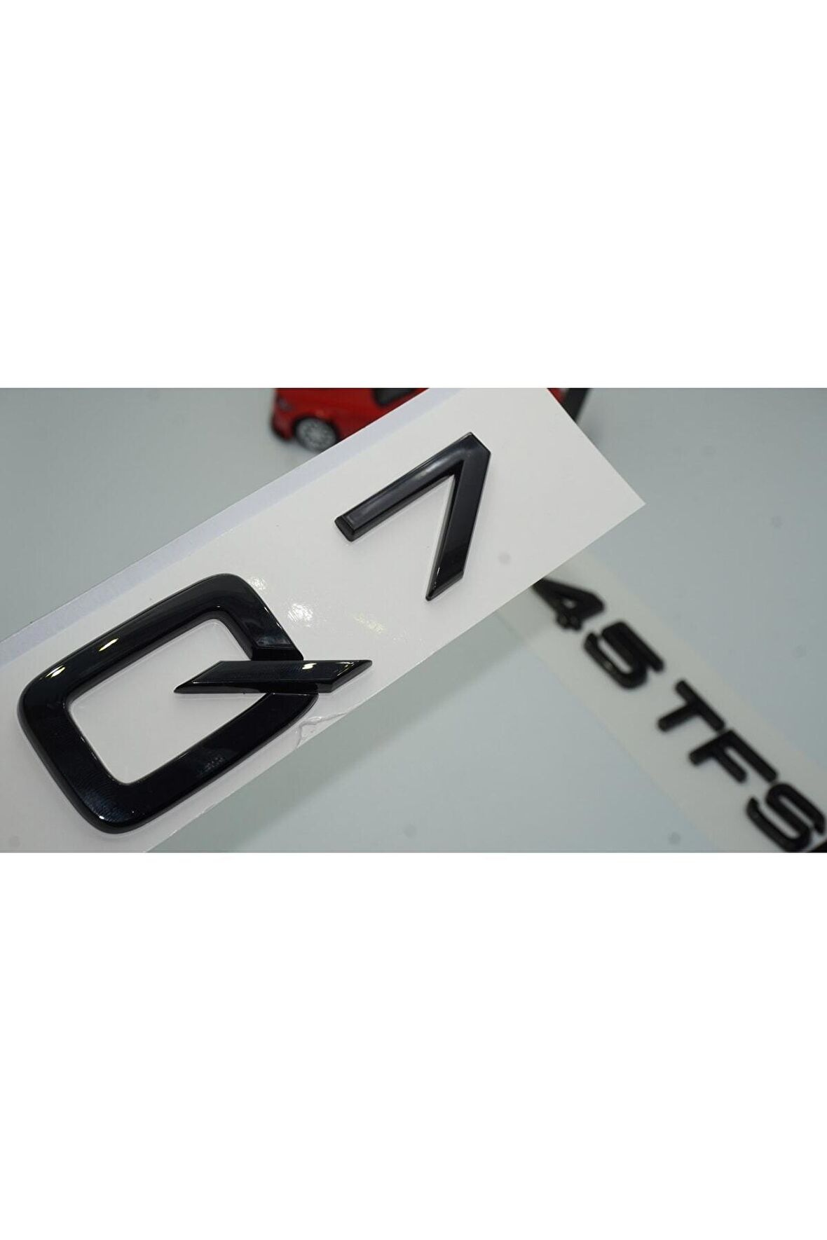 Audi Q7 45 Tfsi Parlak Siyah Abs 3m 3d Bagaj Yazı Logo Orjinal Ürün