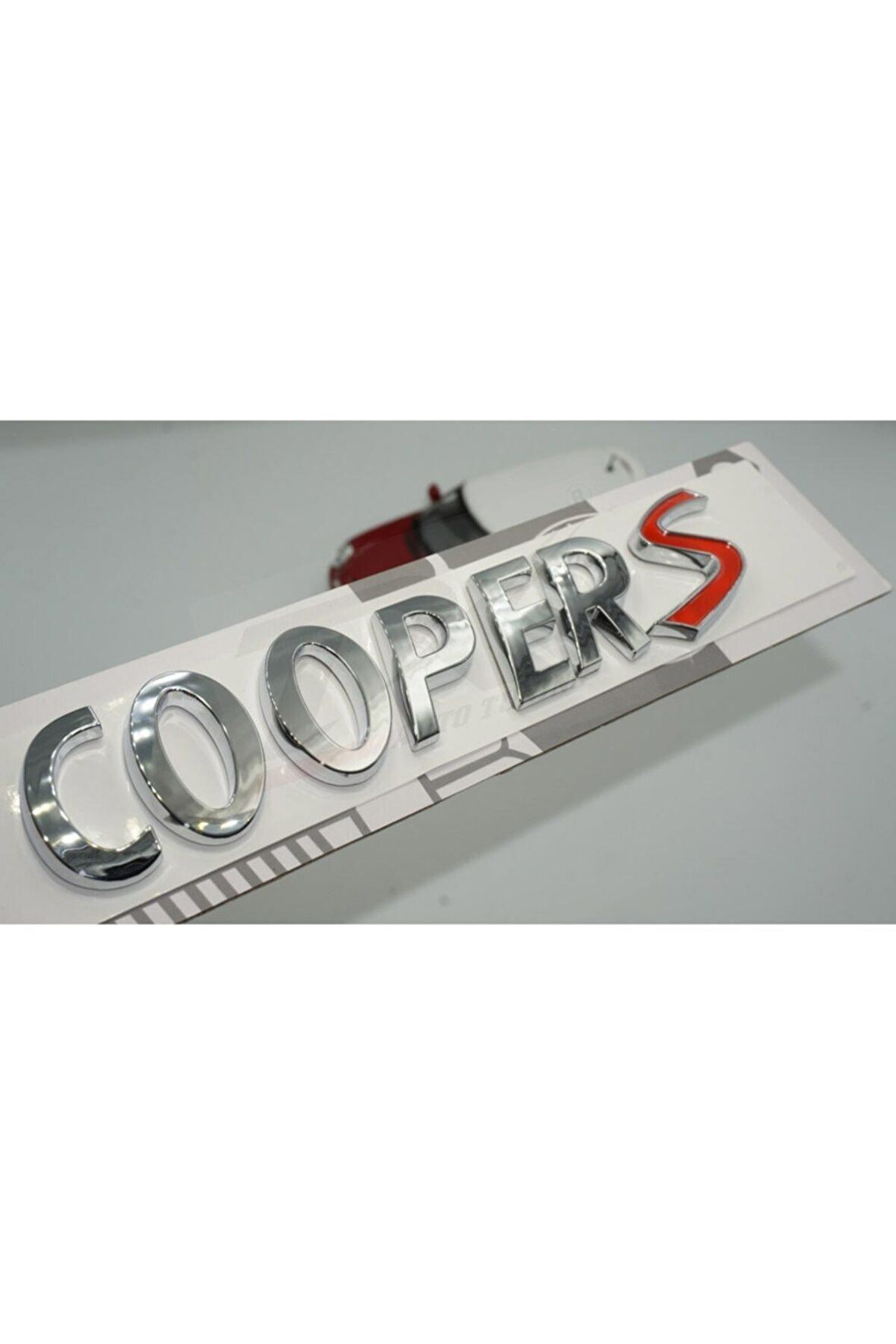 S Logo Krom Abs Bagaj 3m 3d Yazı Amblem