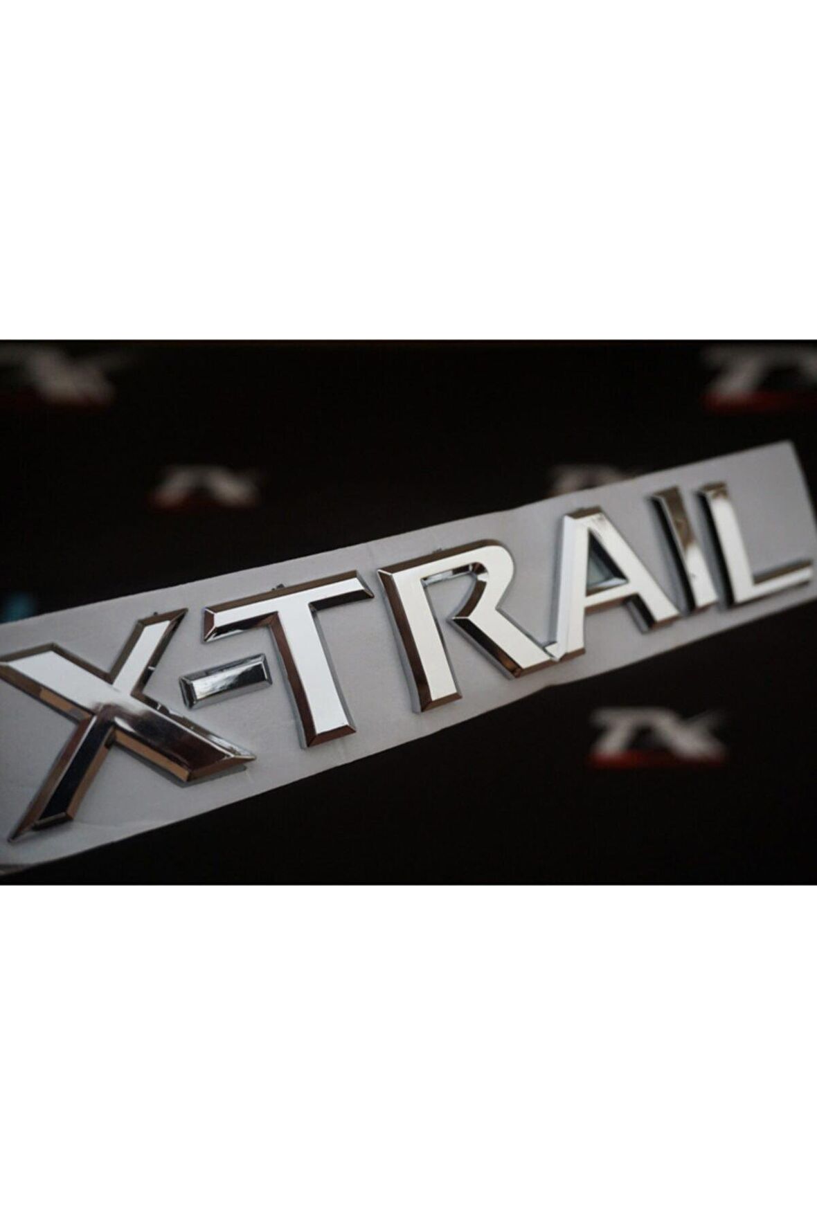 Krom 3m 3d Abs Bagaj Yazı Logo Amblem