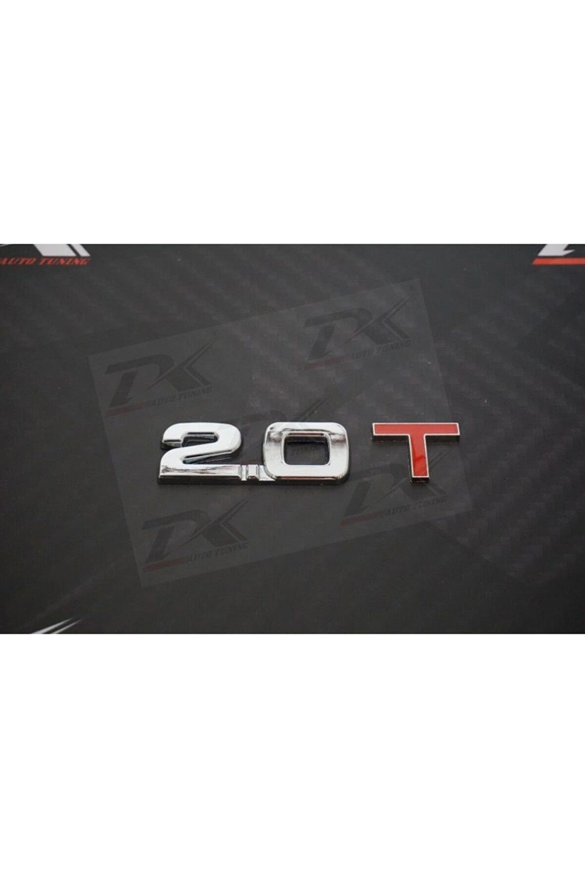 2.0 T Bagaj Krom Metal 3m 3d Yazı Logo Orjinal Ürün