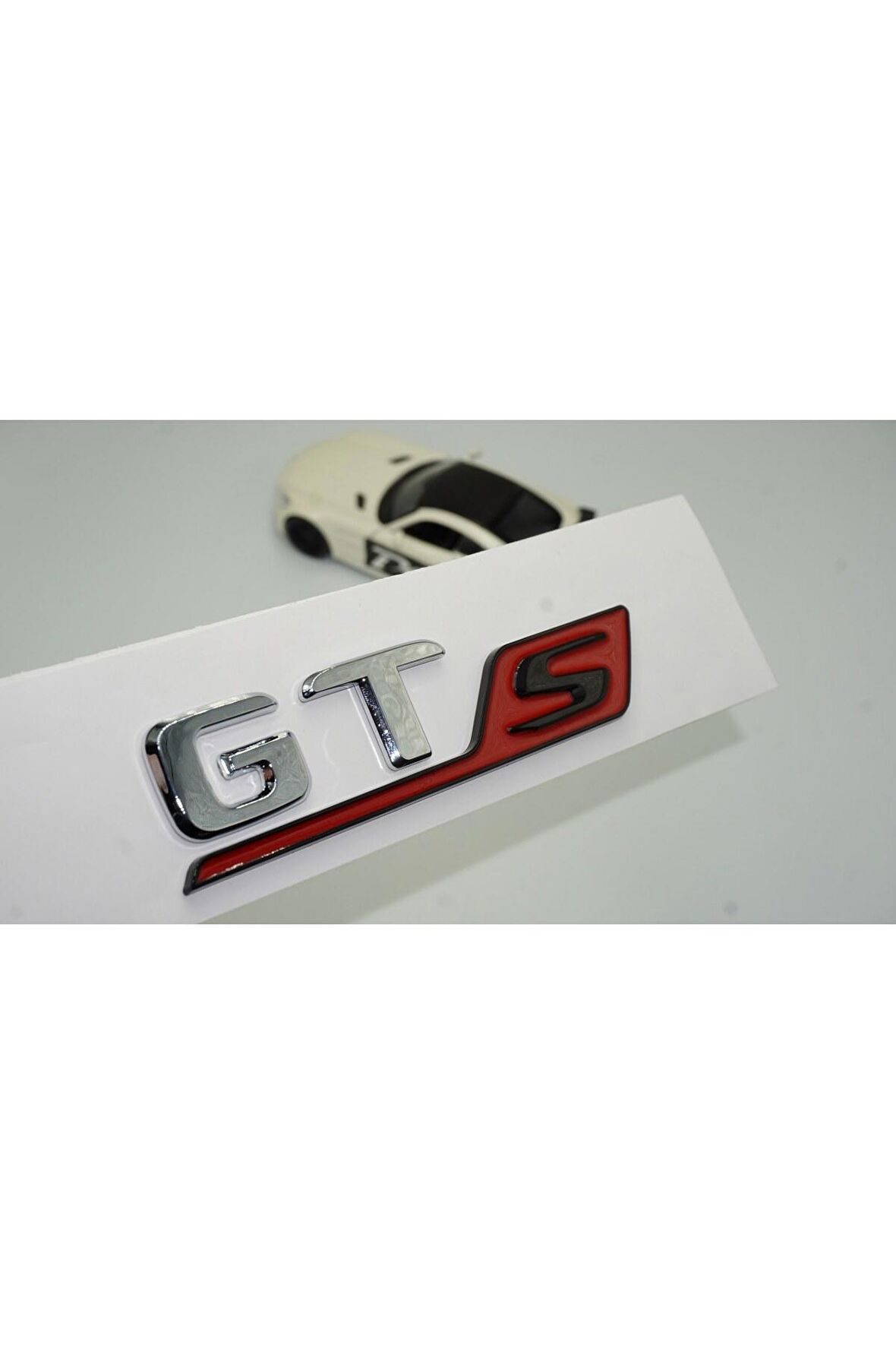 Dk Benz Gt S Krom Kırmızı Abs 3m 3d Bagaj Logo Amblem