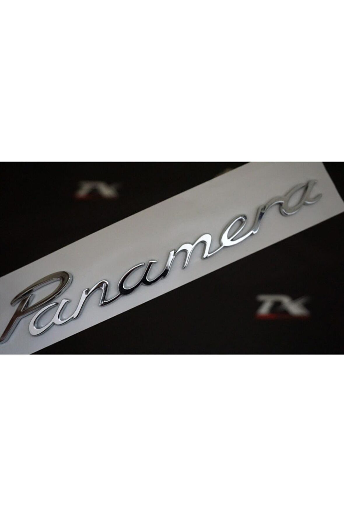 Panamera Krom Metal 3m Bagaj Logo Orjinal Ürün