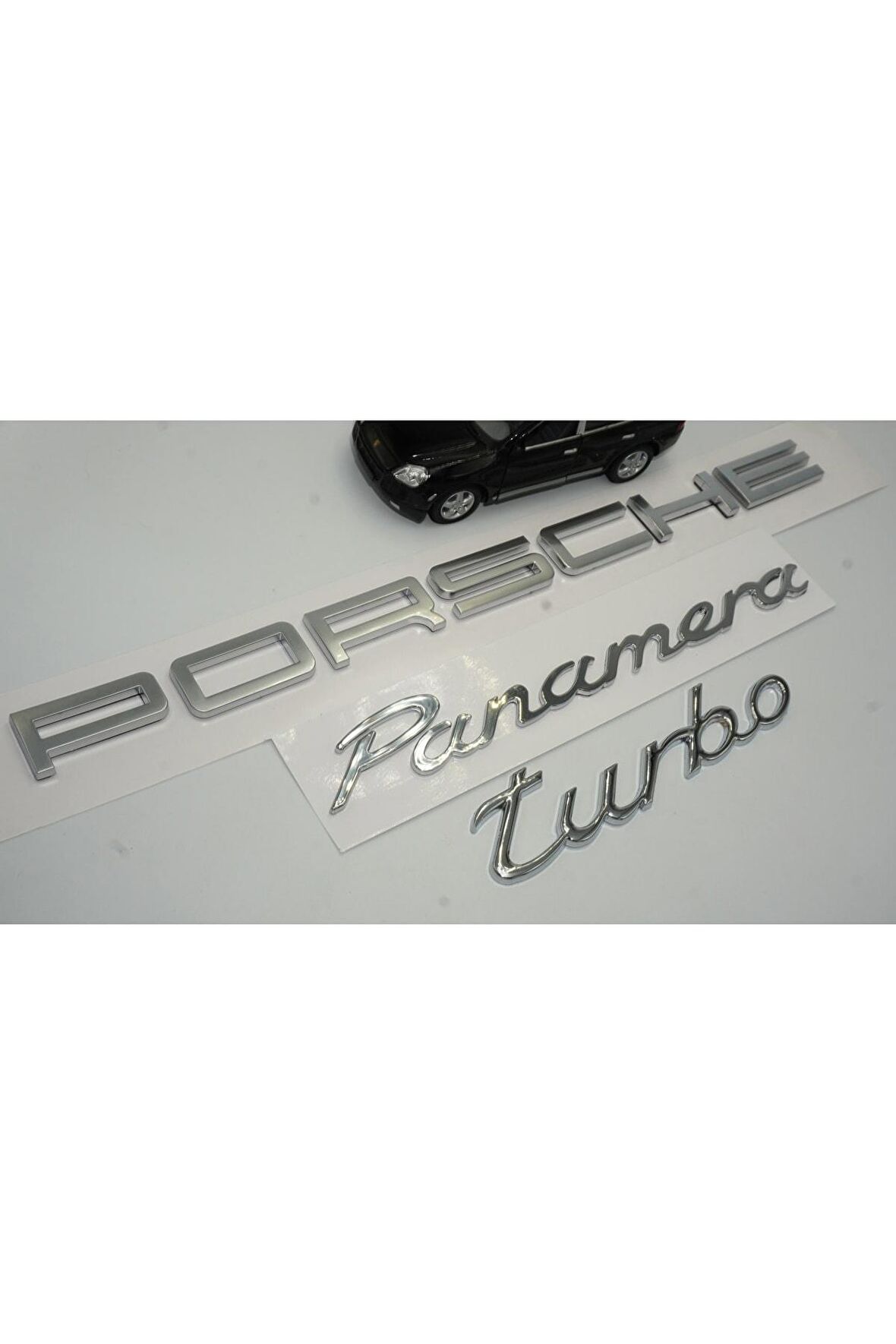 Porsche Panamera Turbo Bagaj 3m 3d Abs Yazı Logo Amblem Seti Uyumlu