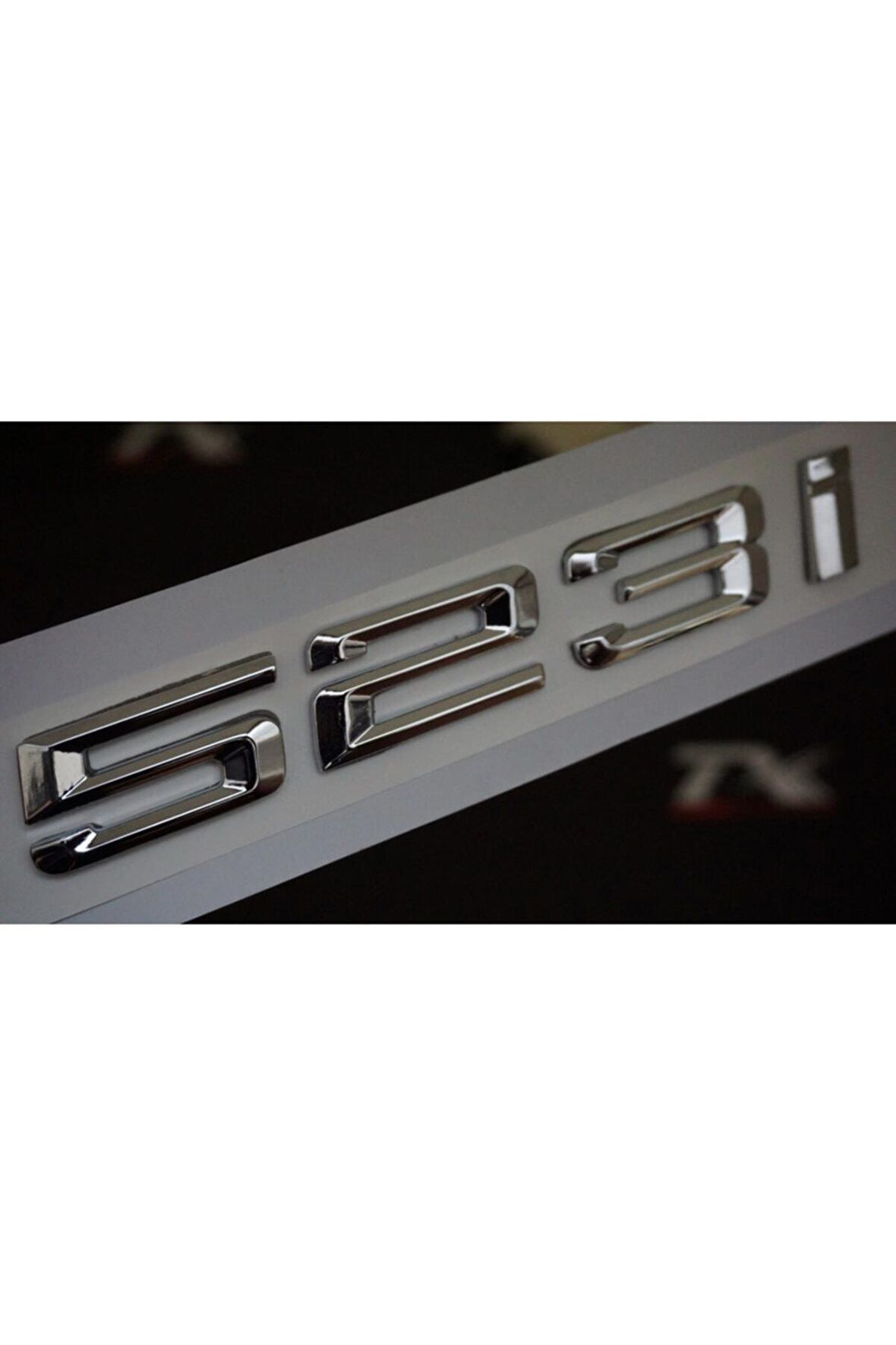 Bmw 523i Bagaj Krom Metal 3m 3d Yazı Logo