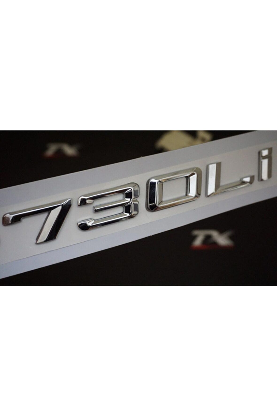 Bmw 730li 730i Bagaj Krom Metal 3m 3d Yazı Logo