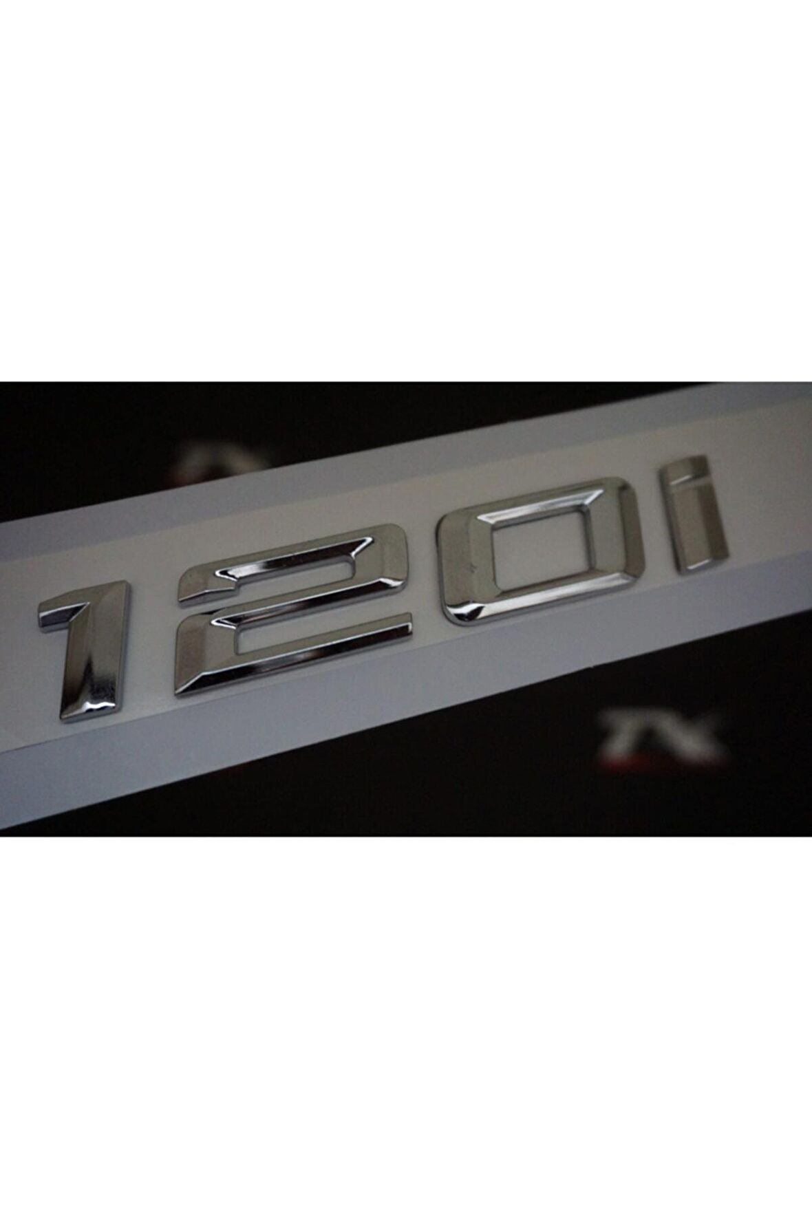 Bmw 120i Bagaj Krom Metal 3m 3d Yazı Logo