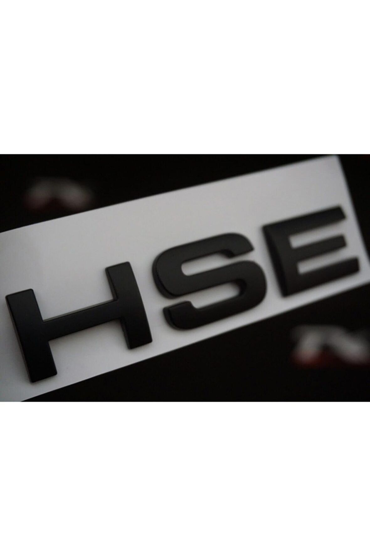 Range Rover Hse Bagaj Logo Orjinal Ürün