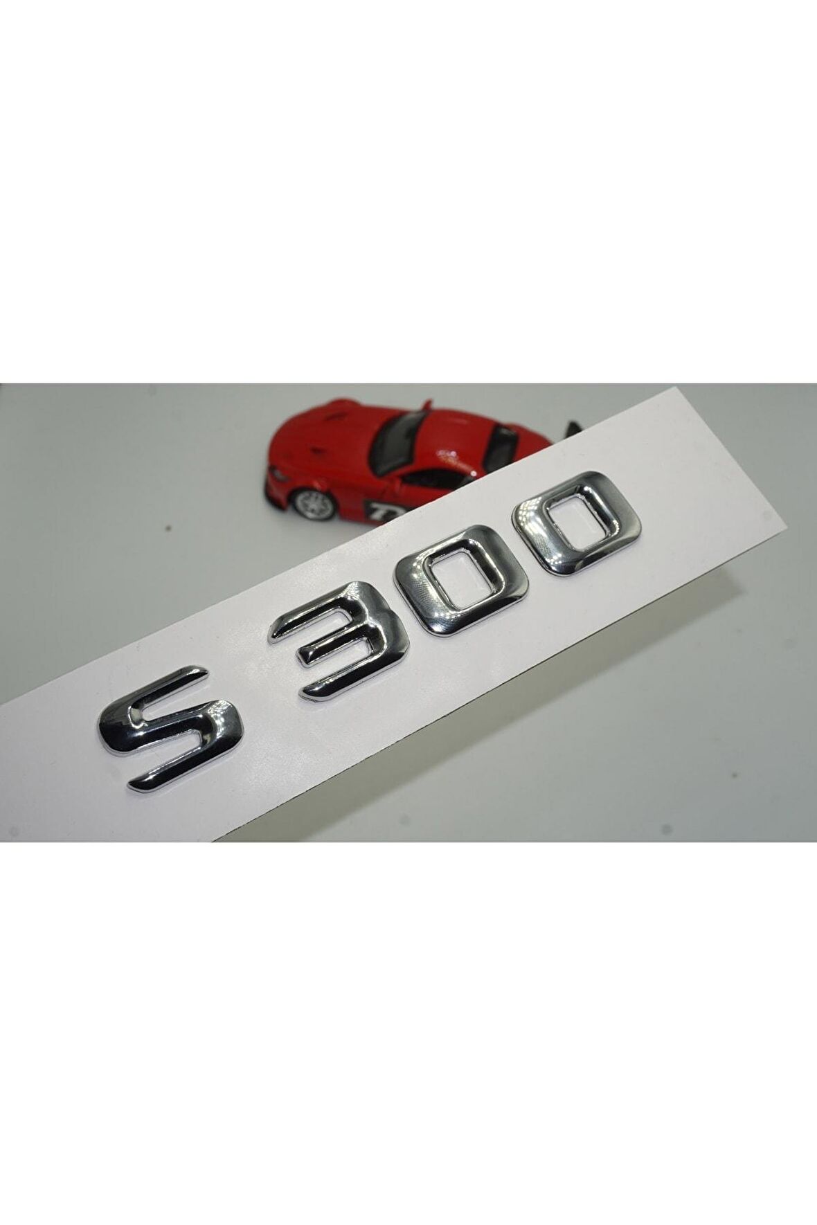 Benz S300 Bagaj Krom Metal 3m 3d Yazı Logo
