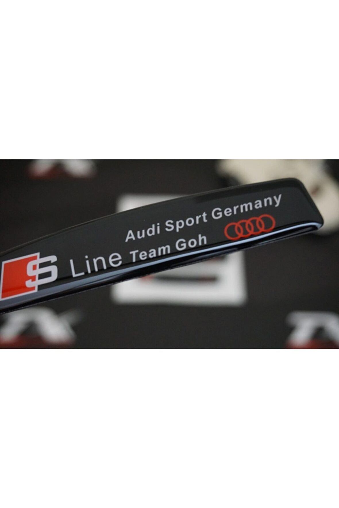 Audi S Line Sport Logo Kapı Kenarı Koruma Damla Desen 3m Band