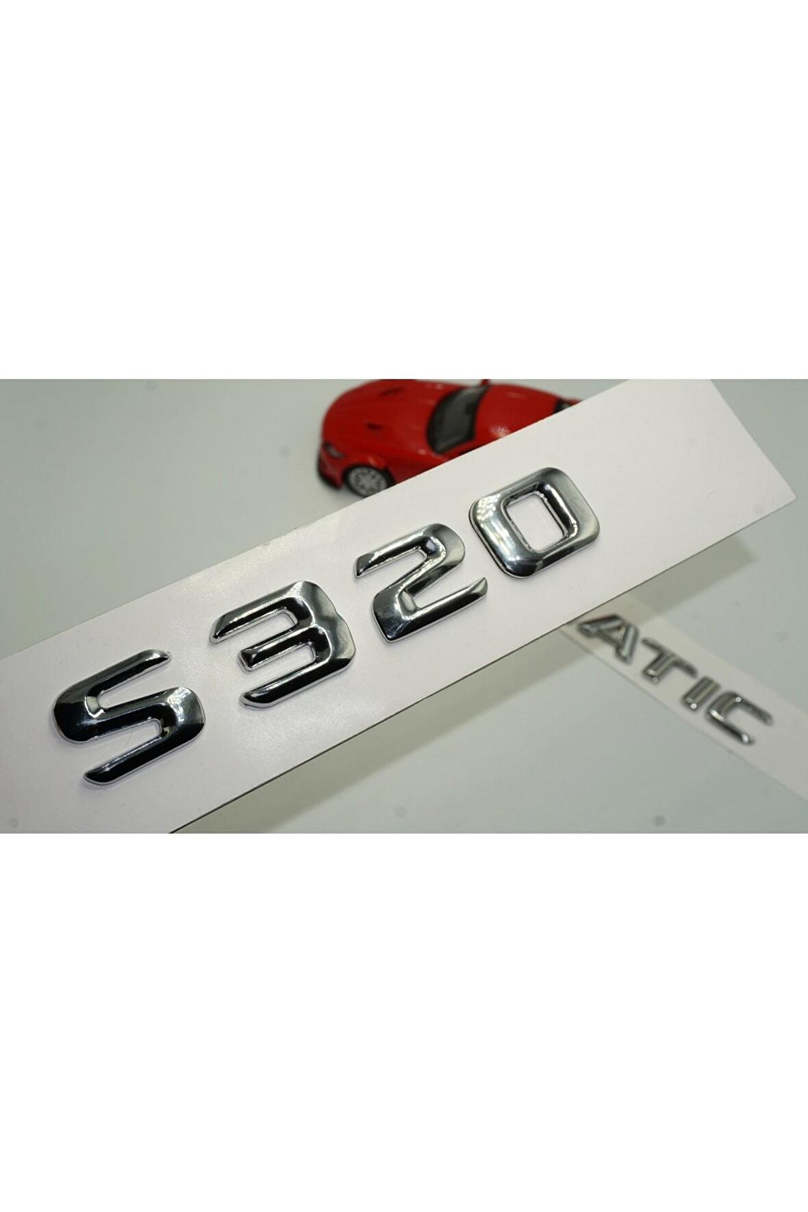 S320 4matic Bagaj Krom Metal 3m 3d Yazı Logo