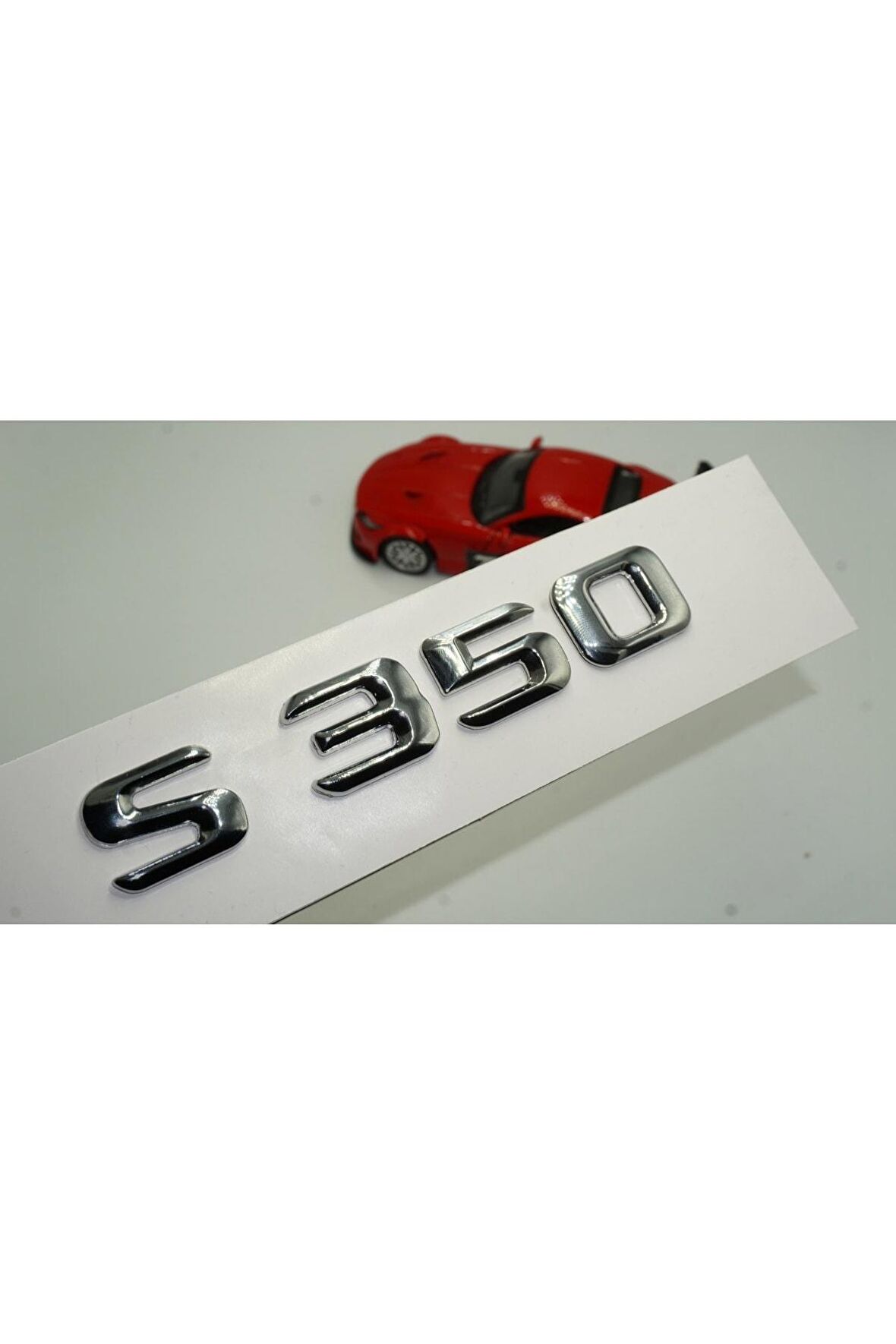 Benz S350 Bagaj Krom Metal 3m 3d Yazı Logo