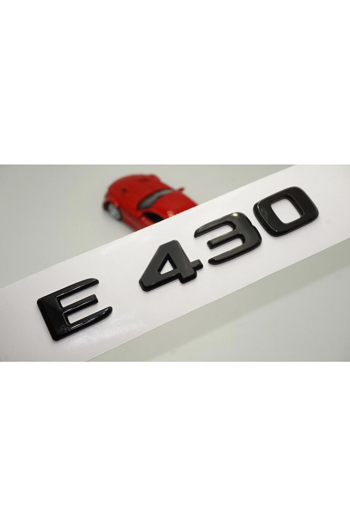 E 430 Bagaj Parlak Siyah Abs 3m 3d Yazı Logo
