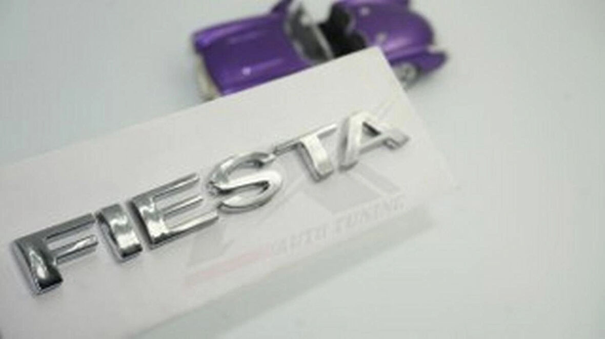 DK Tuning Fiesta Yeni Nesil Bagaj Krom ABS Yazı Logo Amblem