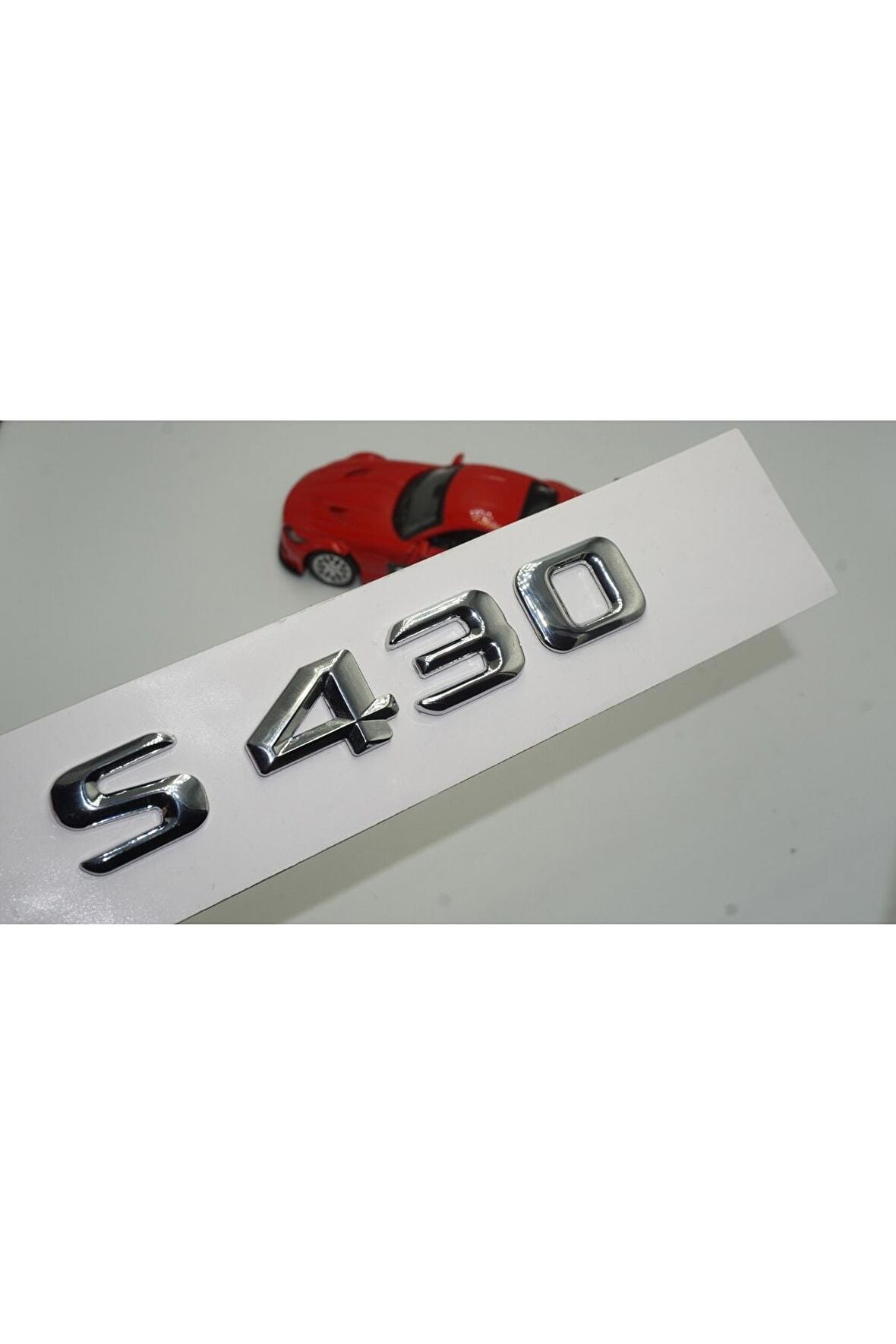 Benz S430 Bagaj Krom Metal 3m 3d Yazı Logo
