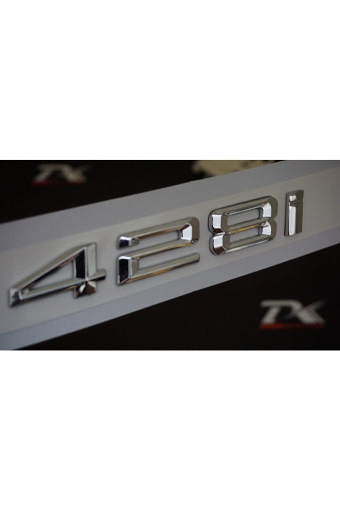 Bmw 428i Bagaj Krom Metal 3m 3d Yazı Logo