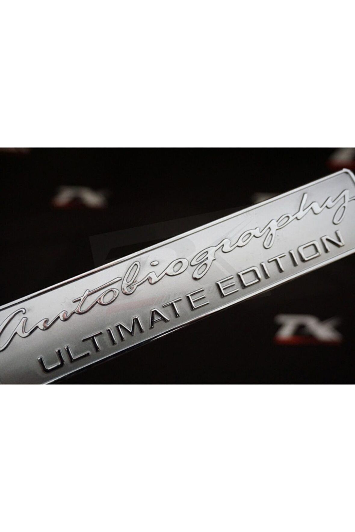 Range Rover Autobiography Ultimate Edition Bagaj Logo