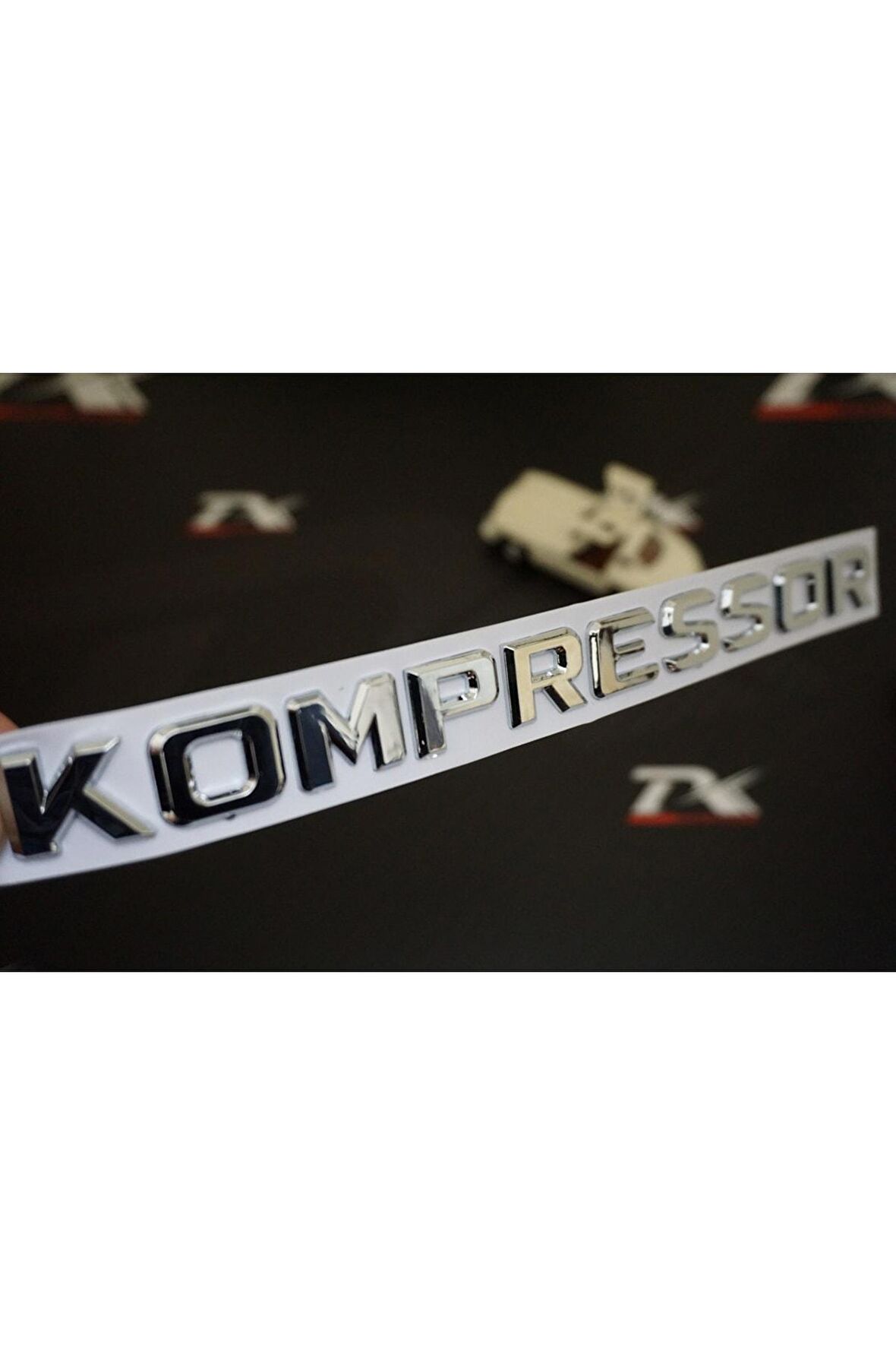 Kompressor 3m 3d Abs Bagaj Yazı Logo Orjinal Ürün