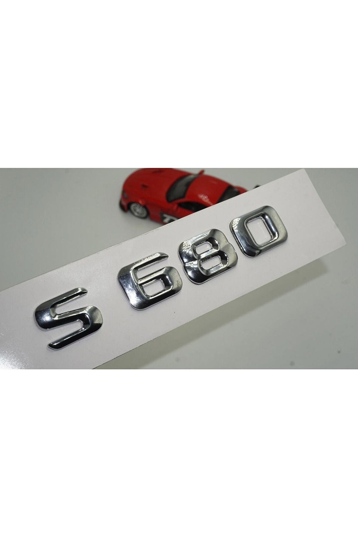 Benz S680 Bagaj Krom Metal 3m 3d Yazı Logo