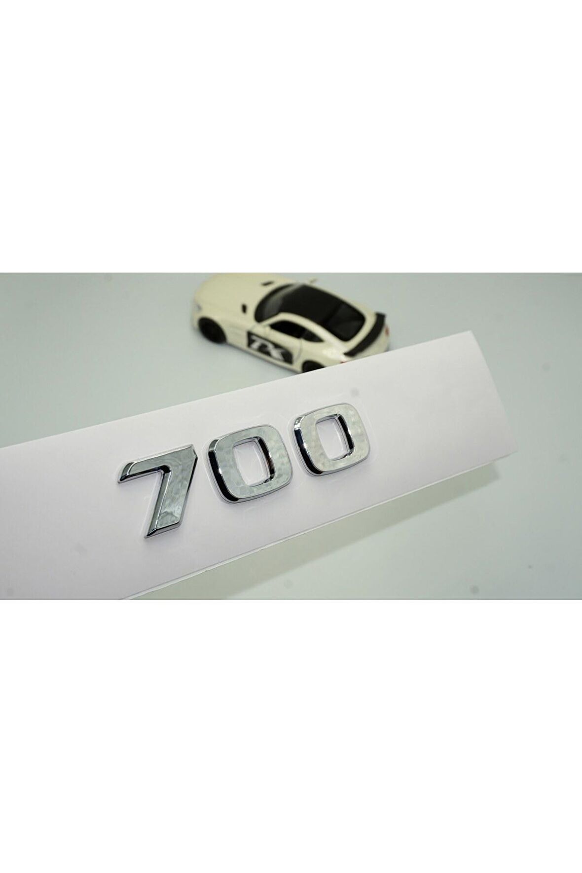 DK Benz 700 BRABUS Bagaj Krom ABS 3M 3D Yazı Logo