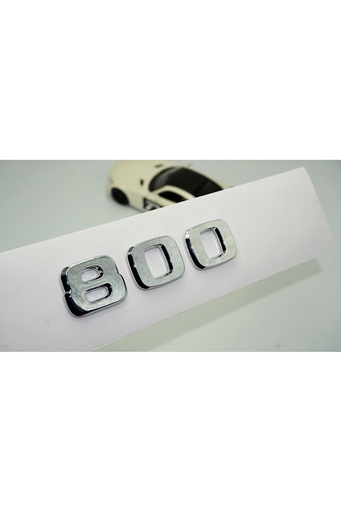 DK Benz 800 BRABUS Bagaj Krom ABS 3M 3D Yazı Logo