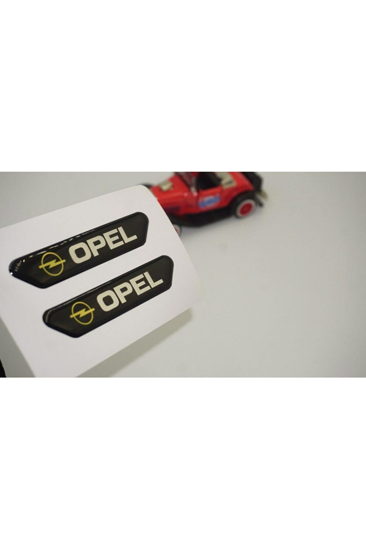 Opel Logo Çamurluk Yanı Ve Ayna Metalize Damla Desen 3m Logo Arma