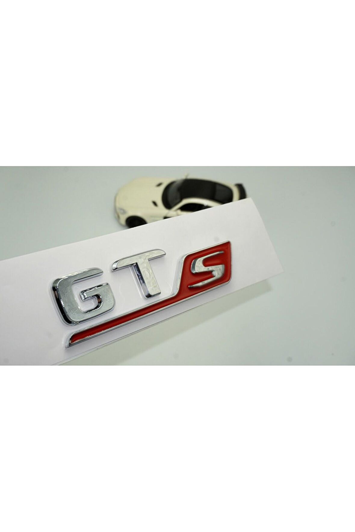 Dk Benz Gt S Kırmızı Krom Abs 3m 3d Bagaj Logo Amblem