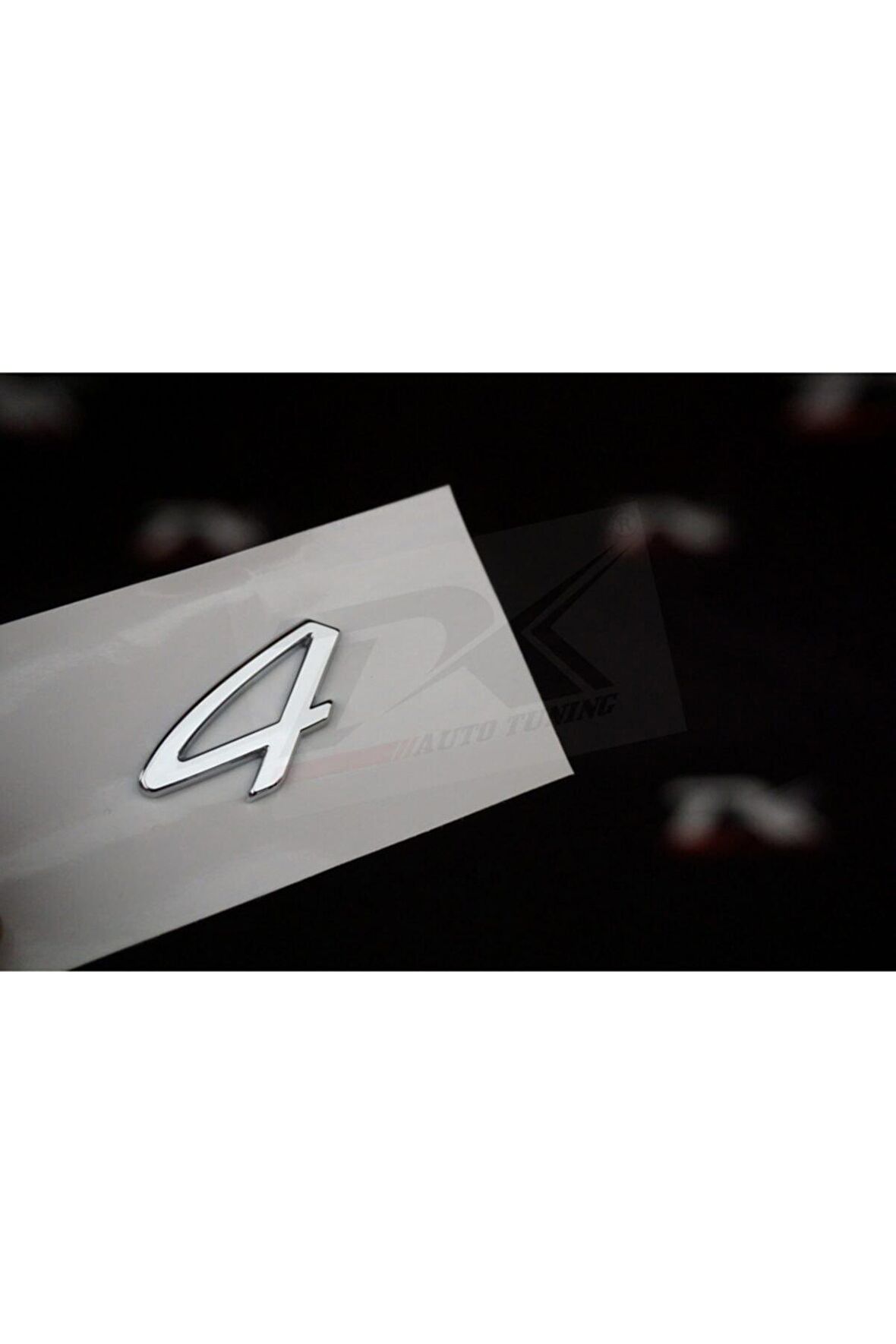 4 Bagaj Yazı Logo Orjinal Ürün