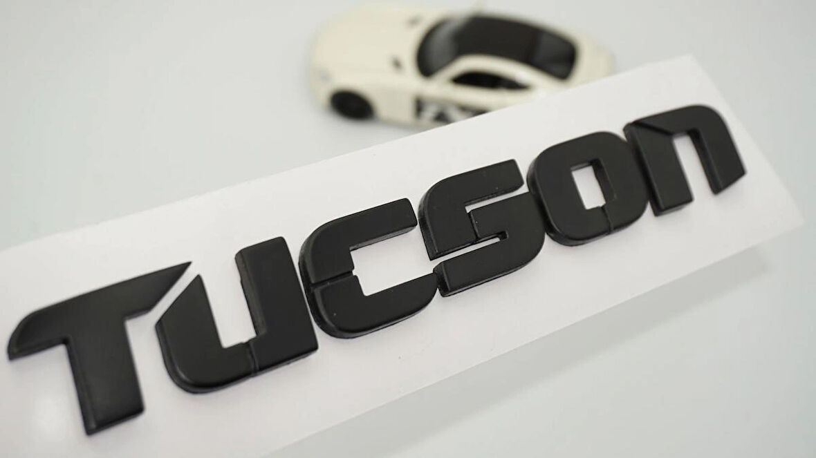 DK Tuning 05-09 Tucson Bagaj Siyah Yazı Logo Hyundai İle Uyumlu