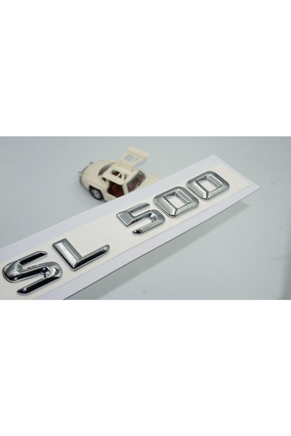 Sl 500 Bagaj Krom Metal 3m 3d Yazı Logo